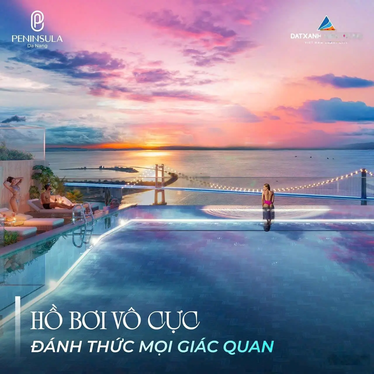 Căn hộ view sông vĩnh cữu , view khán đài pháo hoa trọn đời tại Penisula Đà Nẵng, hổ trợ vay 0% ls