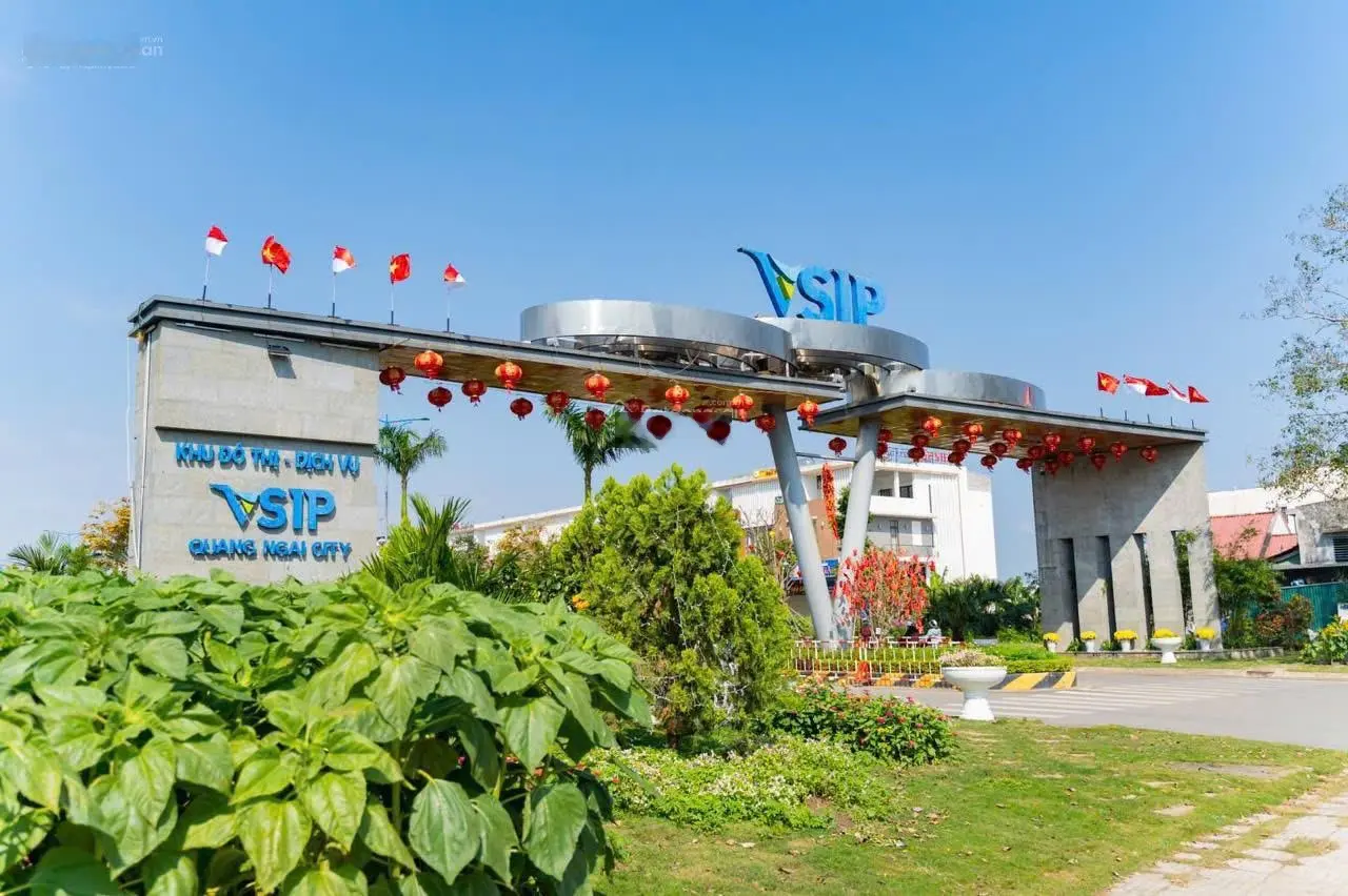 Bán đất 178m2 sát ngay khu đô thị Vsip Quảng Ngãi | Hướng Nam