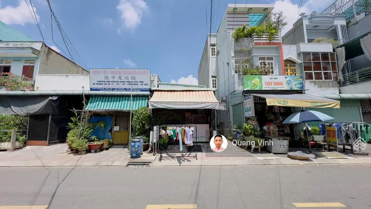 Nhà ngay chợ Thông Dụng, 281m ngang 10m full thổ cư, 1435 Thuận An Bình Dương