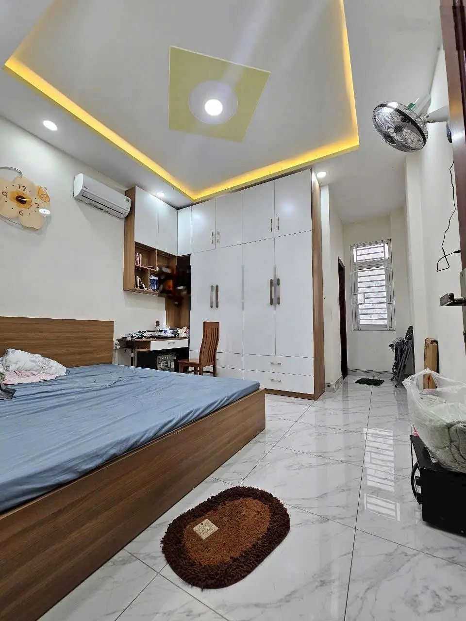 Bán nhà 1T2L 5x20m hoàn công, mặt tiền Võ Thị Sáu p.Đông Hòa, thổ cư 100%