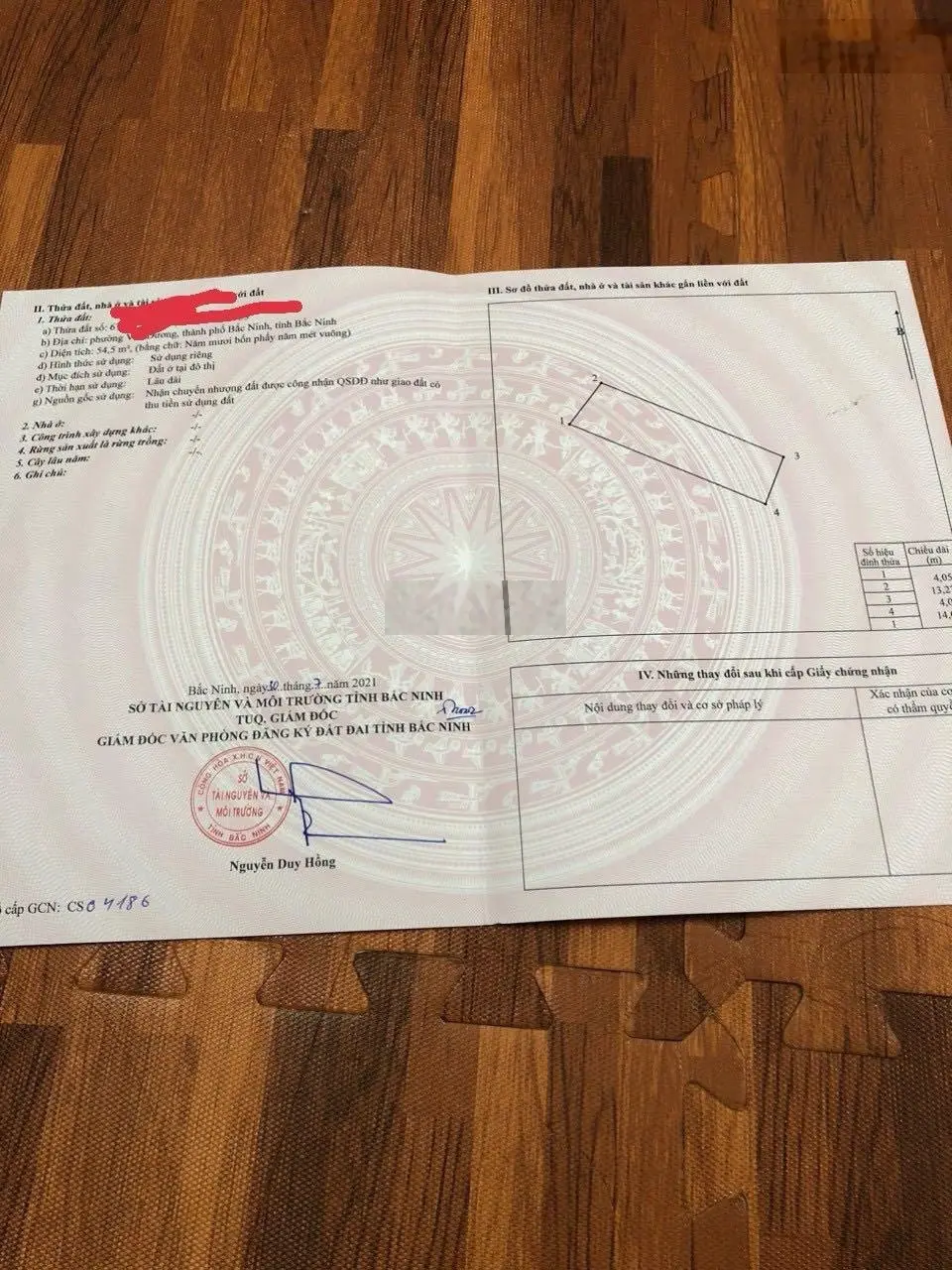 Bán đất thổ cư Lãm Làng, Vân Dương, Bắc Ninh