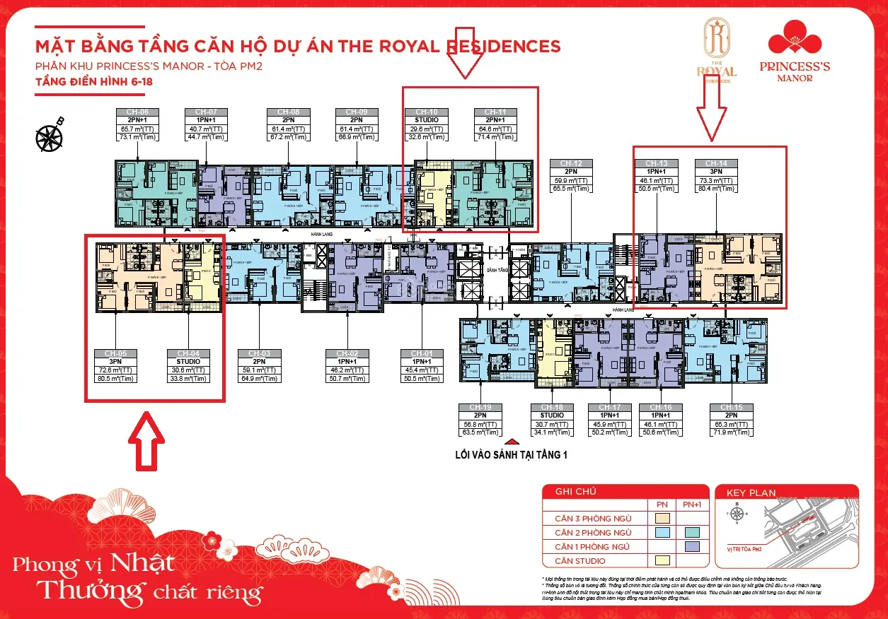 Phương án ghép thông 2 căn diện tích 100m2 gia đình có nhu cầu diện tích lớn tại Vinhomes Thanh Hóa