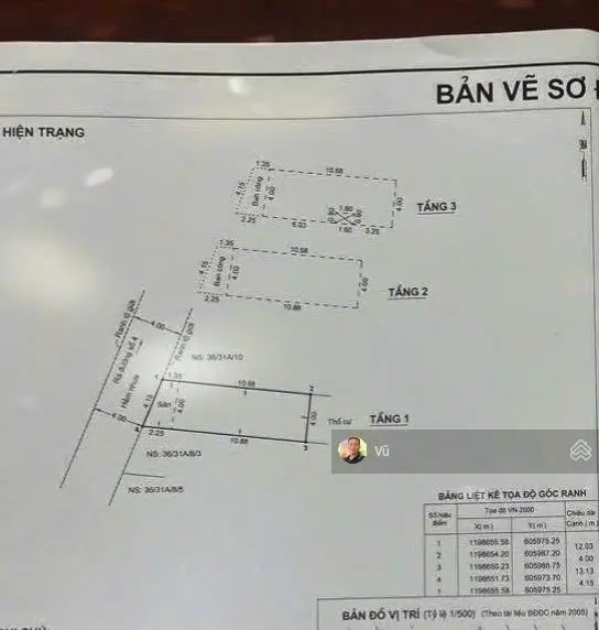 Bán nhà 3 tầng, 50.3m2, hẻm xe hơi, sổ hồng hoàn công, đối diện Vạn Phúc, giá chỉ 5.8 tỷ