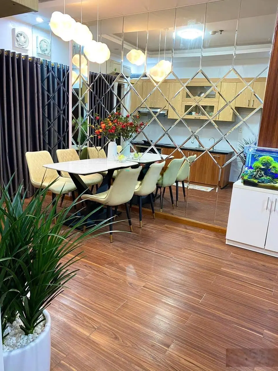 Hàng hiếm tại chung cư cát tường, 1,3 tỷ vnd, 57m2, 2 pn, 1 pt, đầy đủ nội thất