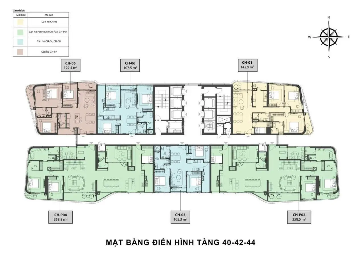 Chính chủ bán gấp 2 căn Duplex và Penhouse đẹp nhất Tây Hồ. View trực diện Hồ Tây. Nhận nhà ngay
