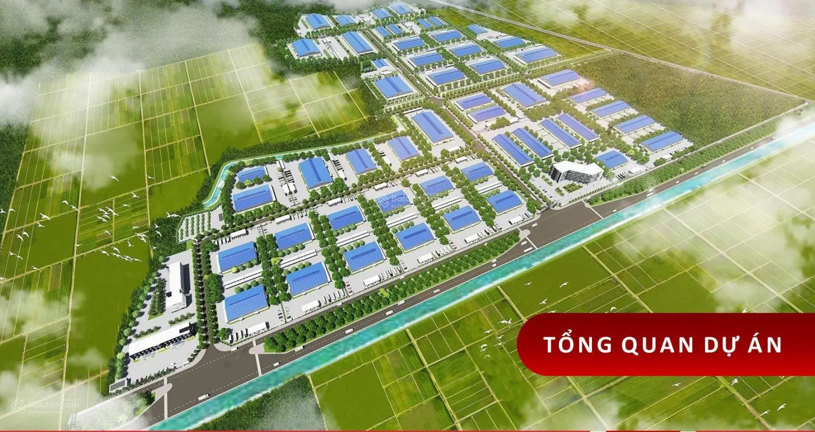 Mở Bán Đất Cụm Công Nghiệp Quán Đỏ, Hưng Yên từ 3000m2-30ha