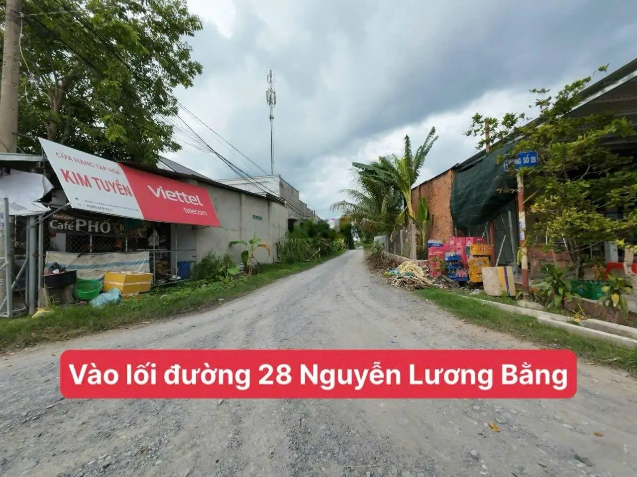 Bán đất thị xã Hòa Thành sát đường Nguyễn Lương Bằng đủ mọi tiện ích và kdc đông đúc giá rẻ