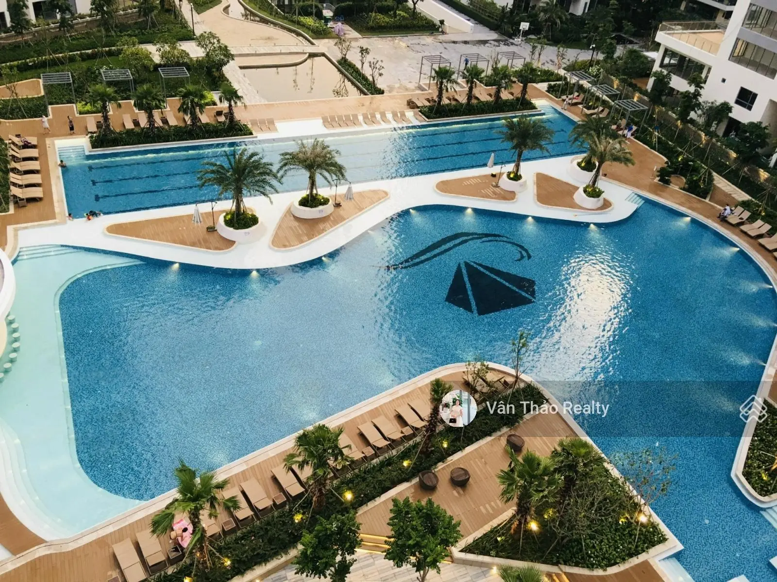 (Cỡ lớn 124m2) Căn hộ 3PN Đảo Kim Cương Quận 2 - View Sông + Landmark + Hồ bơi nội khu đẹp xuất sắc