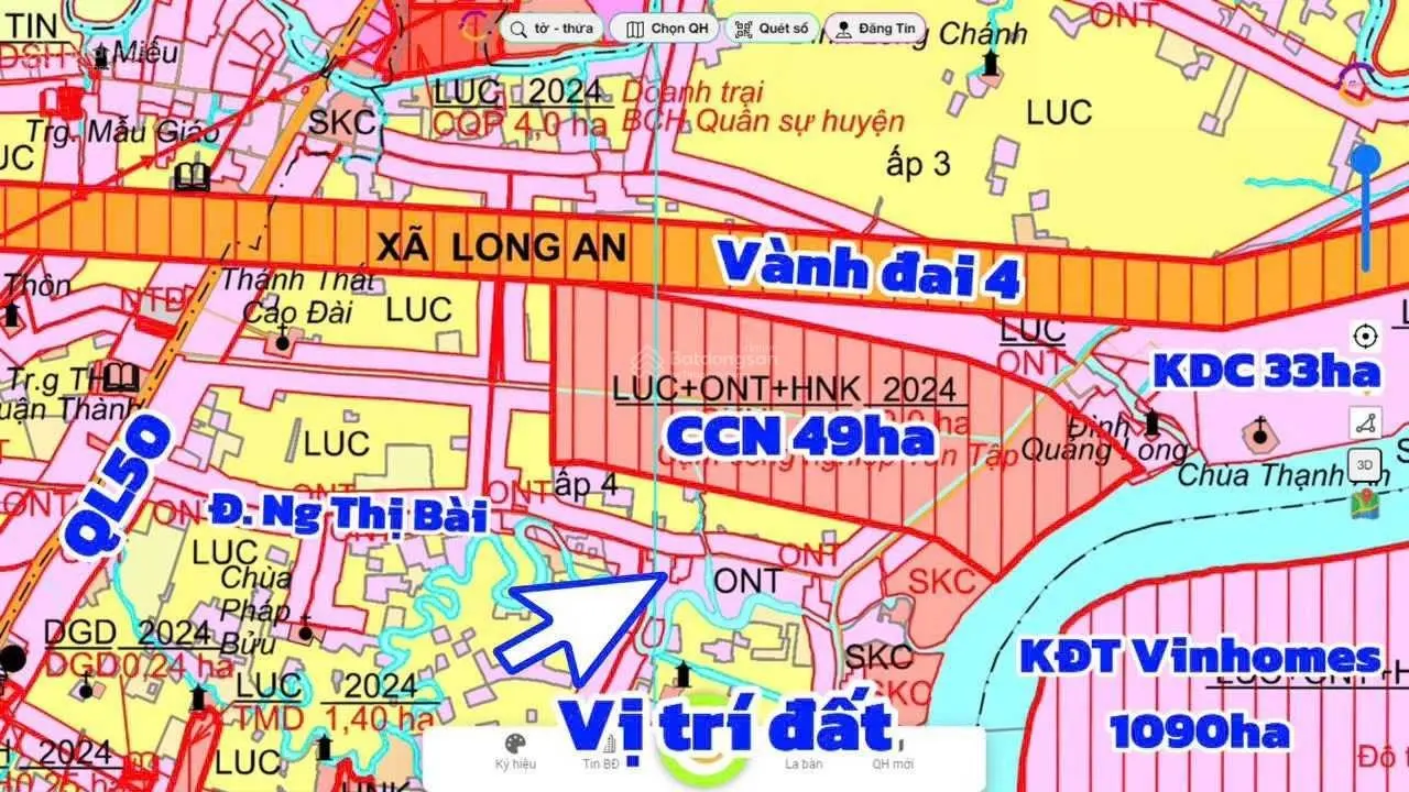 150m2 thổ cư, mặt tiền đường Nguyễn Thị Bài - xã Long An, giá siêu rẻ, sổ hồng sẵn, công chứng ngay