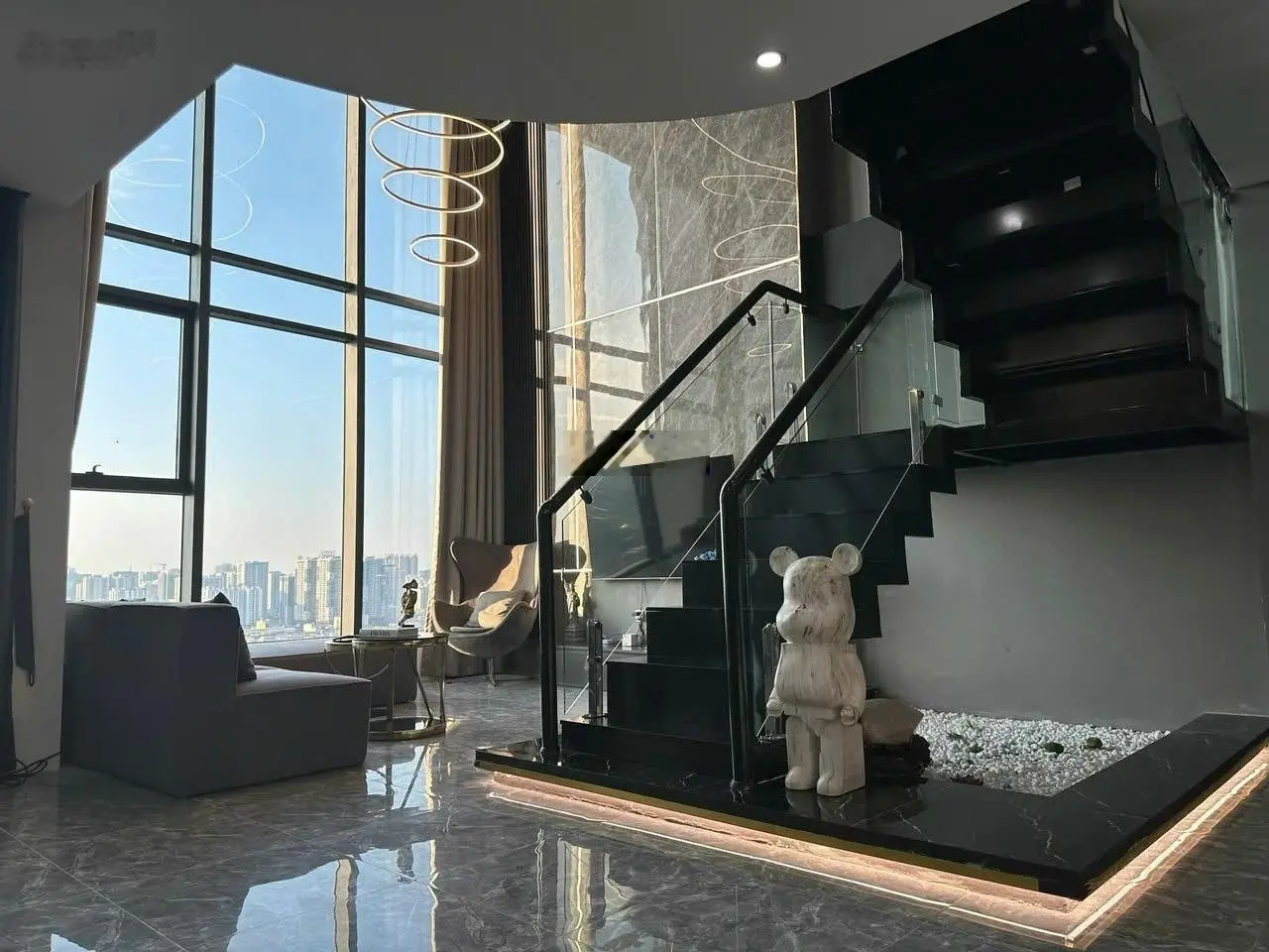 Gia Đình Ra Nước Ngoài Bán Gấp CC Eco Dream Penthouse Duplex 2 Ngủ, 2Vs,Full Nội Thất Cao Cấp,Sổ Đỏ