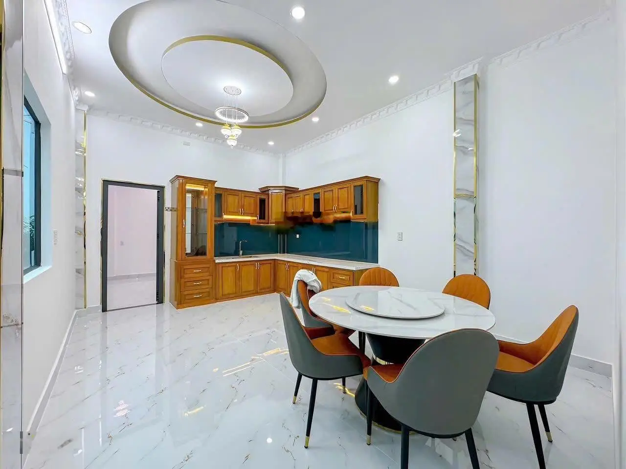Bán nhà 3 tầng hẻm 1982 đường Huỳnh Tấn Phát Thị Trấn Nhà Bè, DT: 4,6 x 19m nở hậu 7,2m (110m2)