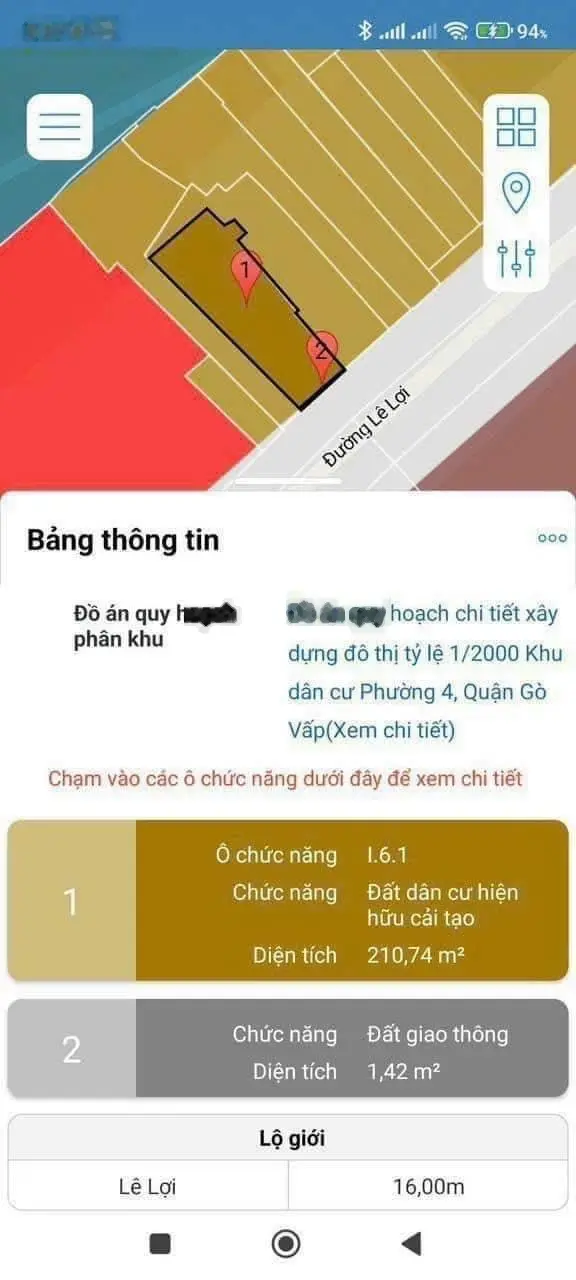 Mặt tiền Lê Lợi P4 ngay ĐH CN4 7.1x26m nở hậu: 8.9m nhà đang cho thuê 65 triệu/tháng