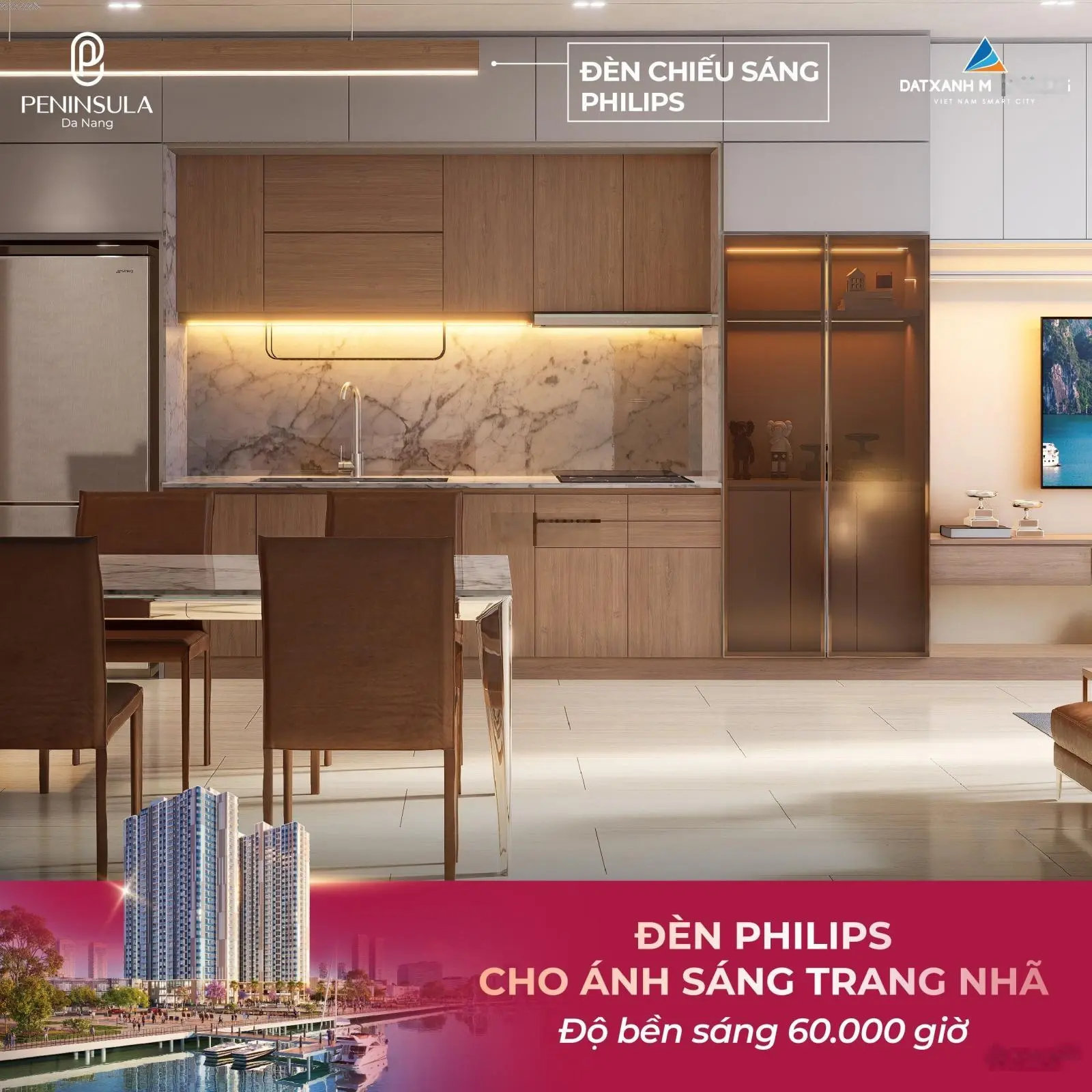 Quỹ căn hộ view trực diện sông Hàn - Sổ hồng vĩnh viễn - Vốn chỉ 750 triệu, full nội thất cao cấp