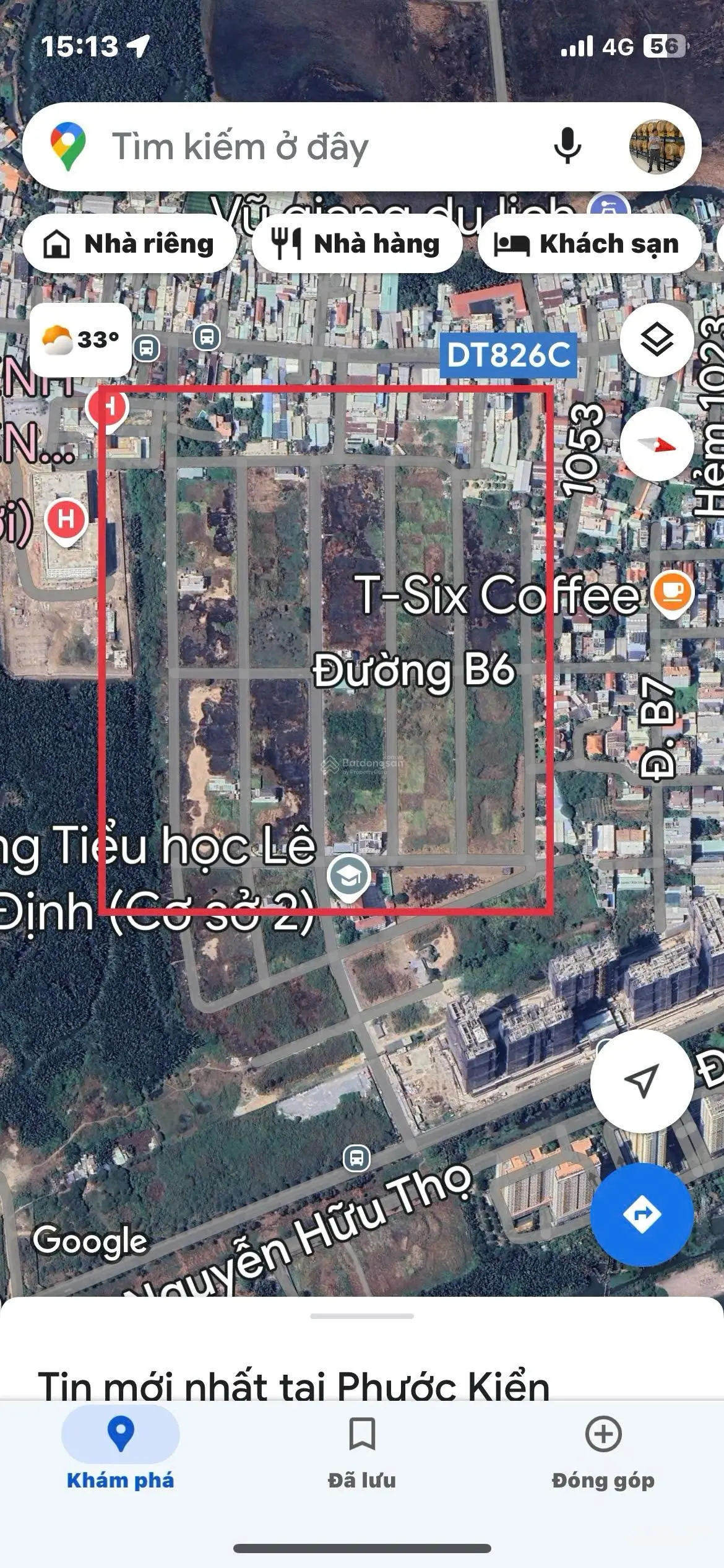 Sổ Hồng sẵn sang tên ngay - đất nền KDC Thái Sơn - liền kề Phú Mỹ Hưng giá chỉ 65tr/m2