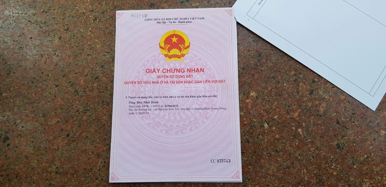 Bán nhà đất Quận 2. Mặt tiền 6m. Giá: 4,450 tỷ. DT: 6mx11m: 66m2