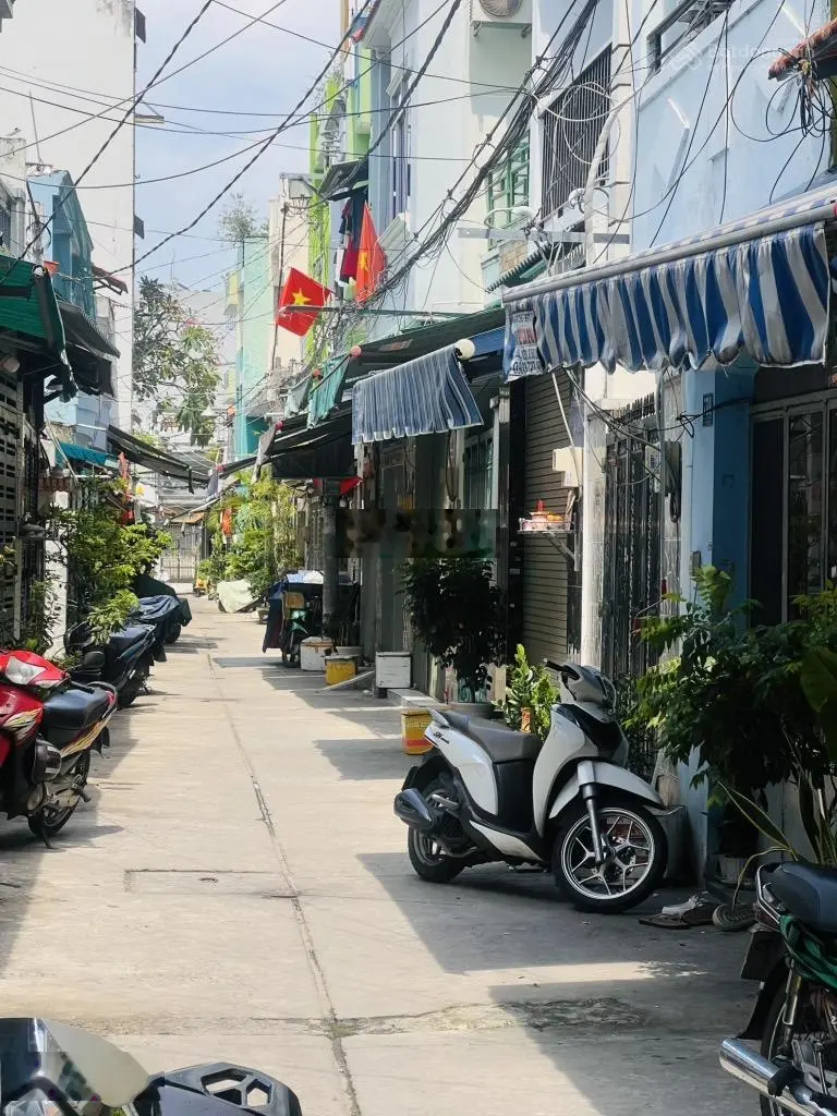 Nhà 2 mặt tiền hẻm xe hơi lê văn quới ( 76m2 2 tầng)