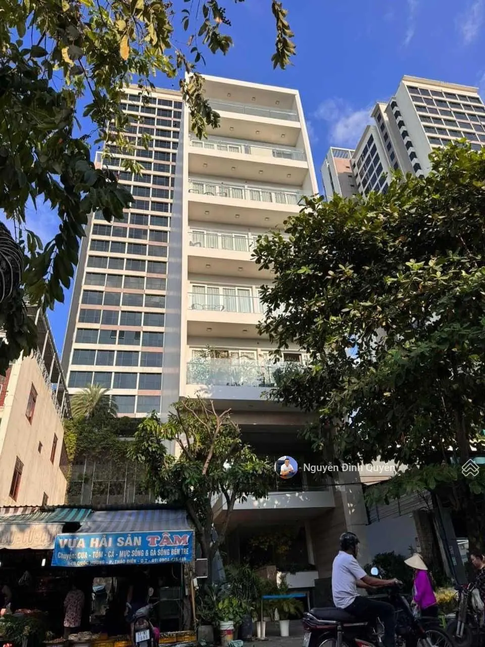 68 TỶ - ĐẤT MẶT TIỀN ĐƯỜNG QUỐC HƯƠNG - THẢO ĐIỀN. DIỆN TÍCH: 230M2 XÂY CAO 7 TẦNG
