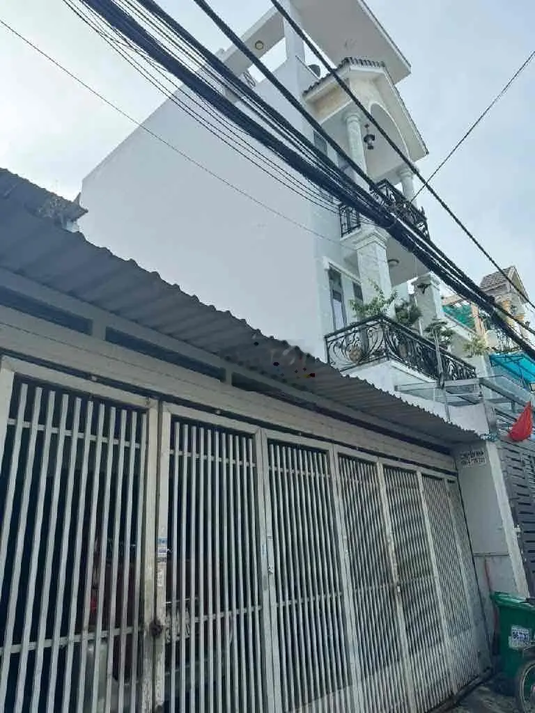BÁN NHÀ NÁT TIỆN XÂY MỚI - 68m2 (4x18) GÒ XOÀI - HXH 5 MÉT - KÈO THƠM