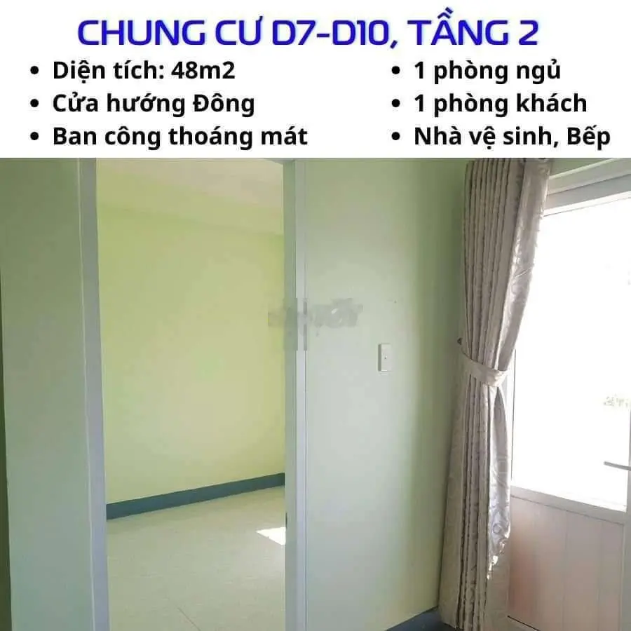 Chung cư D7 D10 gần biển Bình Sơn