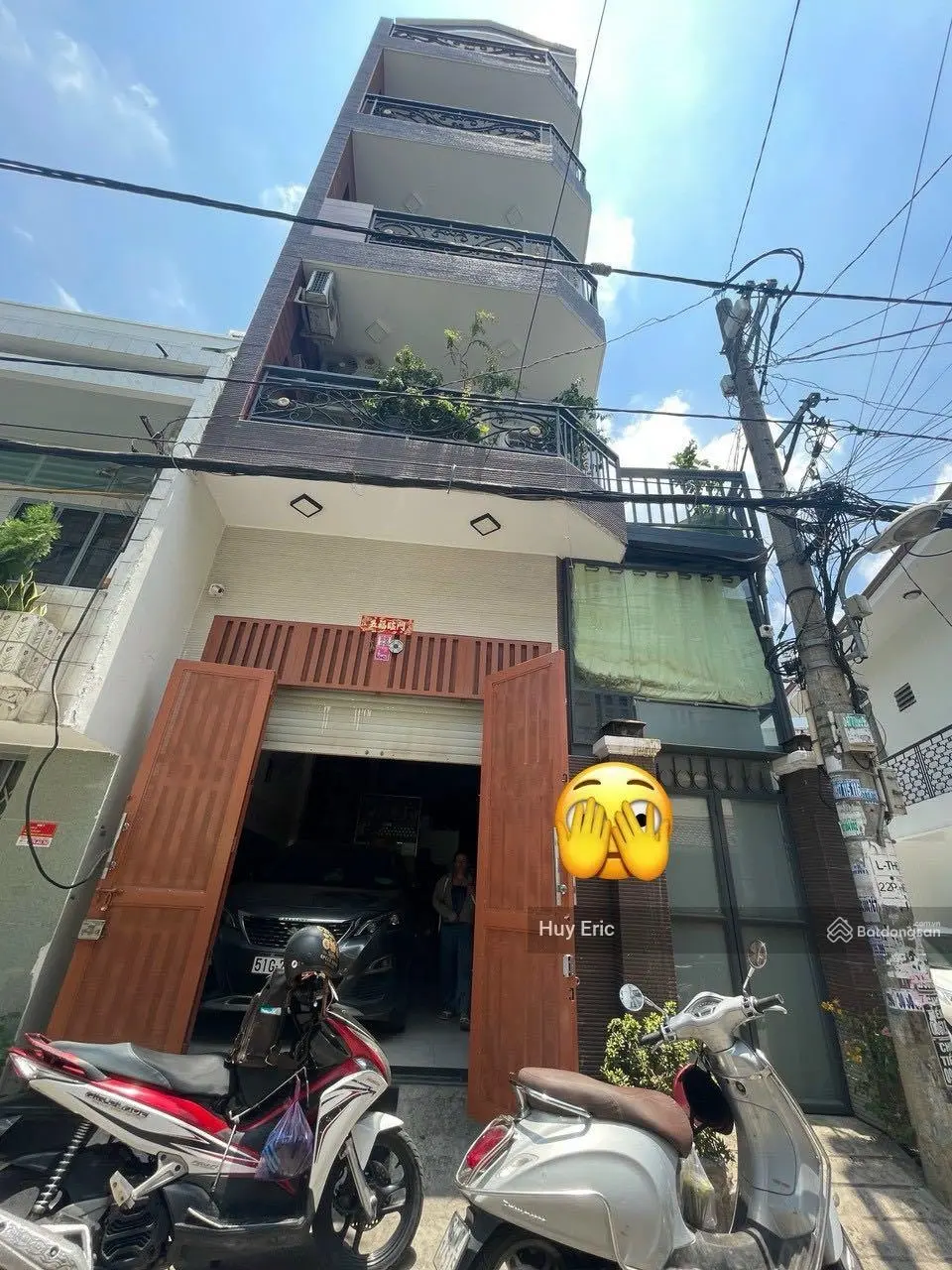 Lô góc hẻm xe tải vài bước ra chợ Phú Lâm - ngang 6m nở hậu 7,5m dài 13m-5 tầng thang máy, hồ bơi