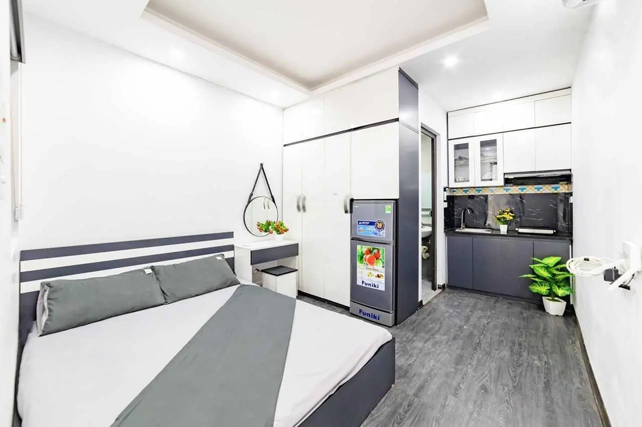 Hiếm có! Bán toà CHDV 55m2*6T thang máy ngõ oto phân lô gần ĐH Y HN 13PN xây mới DT1tỷ/năm, đủ PCCC