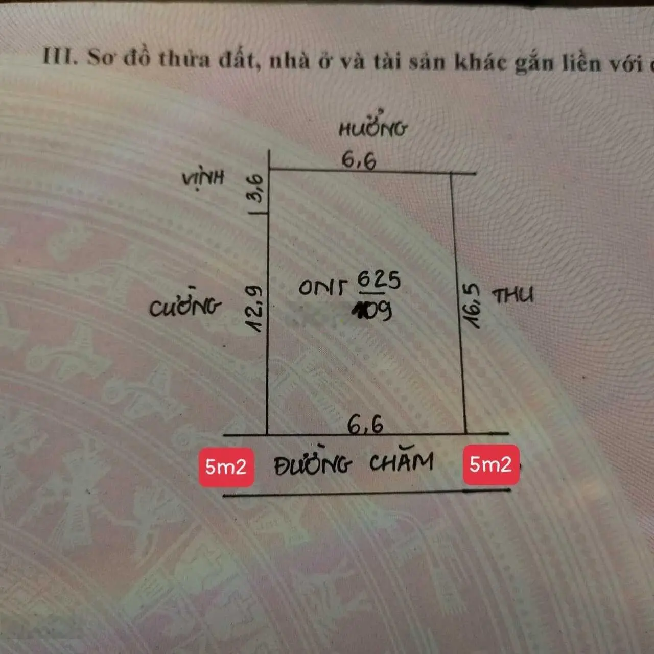 Cần bán đất full thổ cư tại Lam Điền, Chương Mỹ. Diện tích 109m2, giá thương lượng