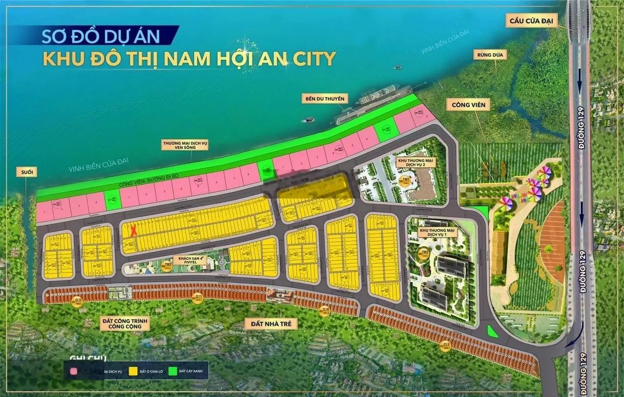 Chính chủ bán thu hồi vốn nhà khu đô thị Nam Hội An City. DT đất 100m2, DT sàn 240m2