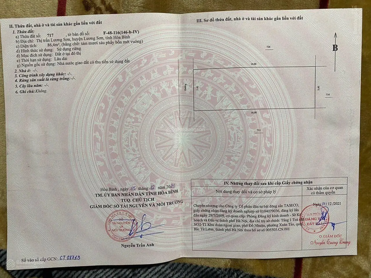 Đất nền dự án Review Lương Sơn, Hoà Bình