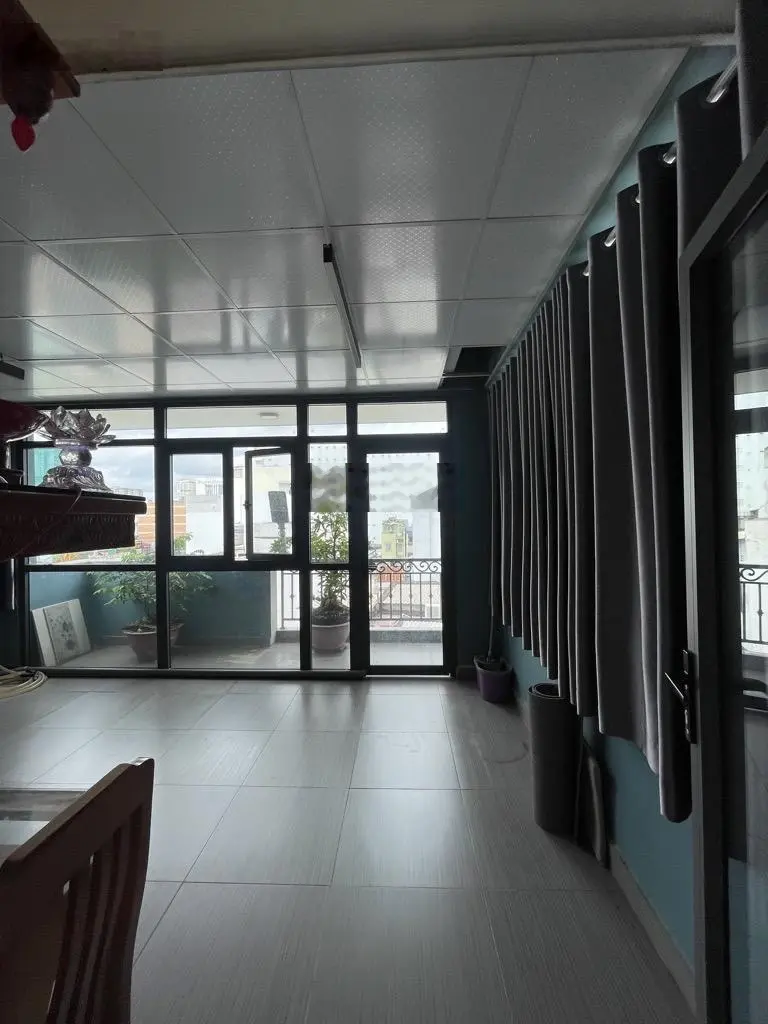 HTP Quận 7, Nhà đẹp 4 Lầu 4pn, hẻm 1 sẹc, ngang lớn 5m, dtsd 185m2, 10m ra mặt tiền, nhỉnh 6 tỷ TL