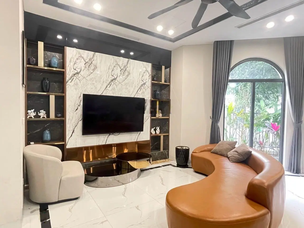 Bán căn góc view vườn hoa khu Sao Biển hoàn thiện full đồ, Vinhomes Ocean Park, 0963 892 ***