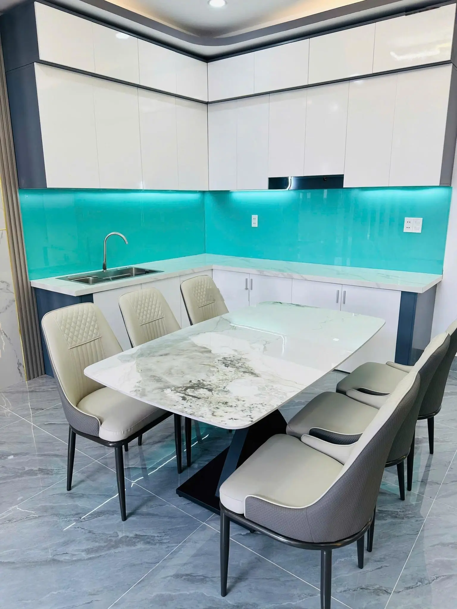 Nhà mới xây khu vực Đông Thạnh, full nội thất, DT ngang 5m, 3 phòng ngủ, đường xe 2 tấn thông (CT)