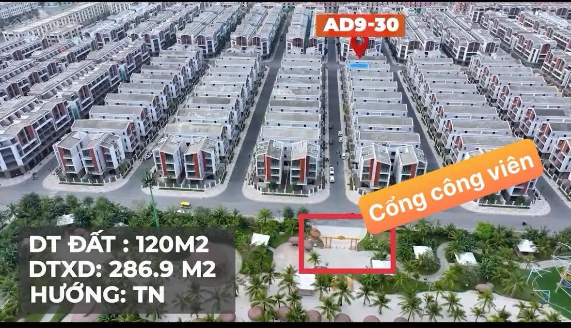 Đón sóng BĐS Hưng Yên liền kề giá rẻ Vin3, gần chung cư, Vincom, hồ tạo sóng, mặt tiền 5m, 130tr/m