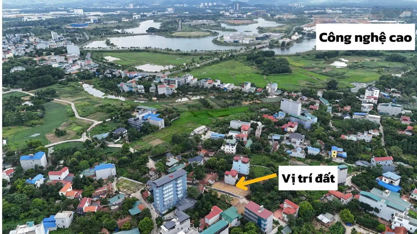 Nhà em có suất ngoại giao mua rẻ hơn 150tr đất trục chính Tân Xã. 300m ra CNC, FPT tiện KD, xây trọ